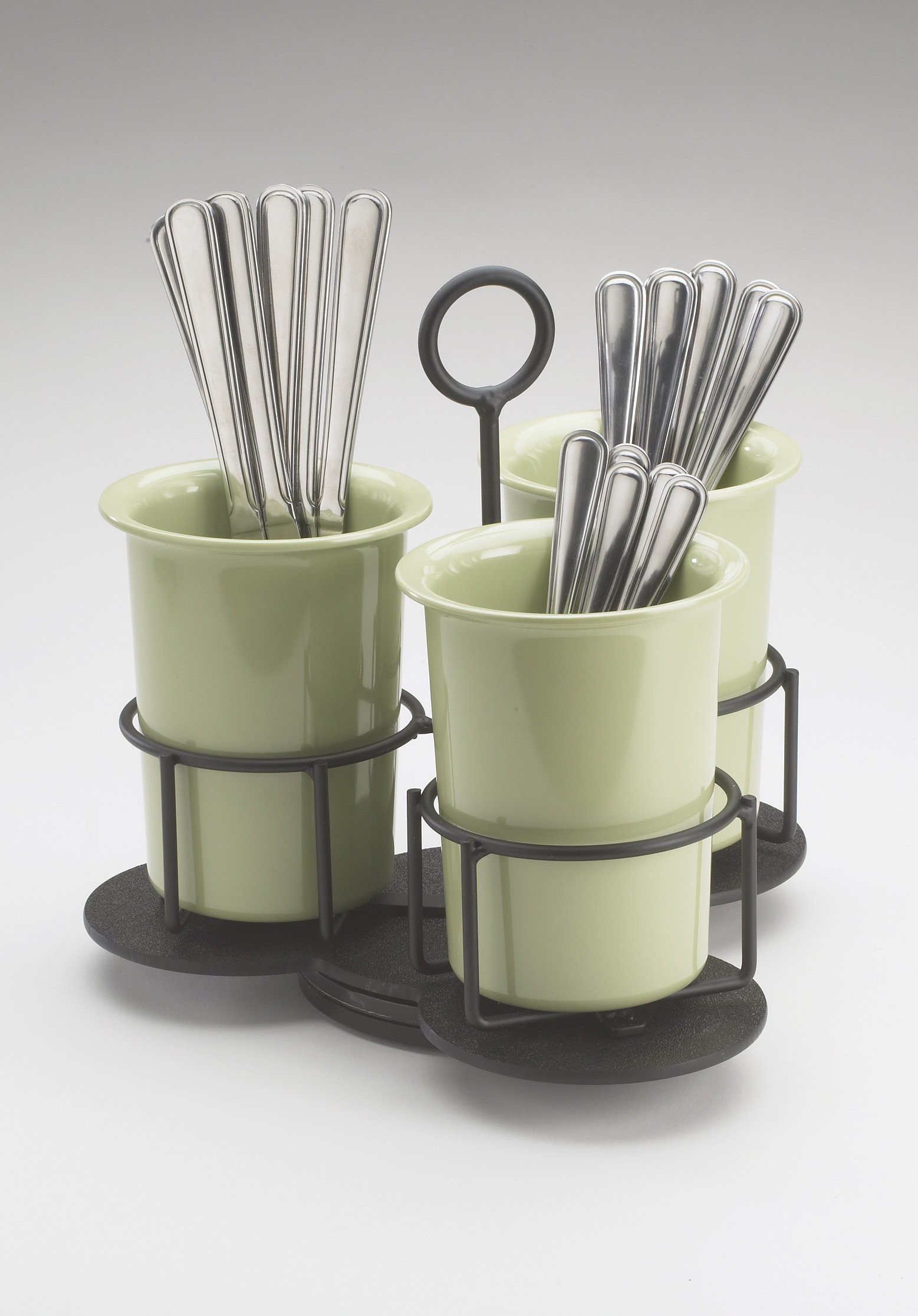 Cal Mil 3 Unit Revolving Cylinder Flatware Caddy Wayfair