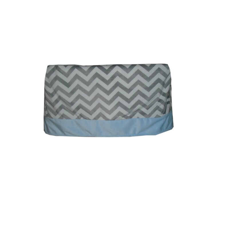 Babydoll Bedding Minky Chevron Crib Skirt Wayfair