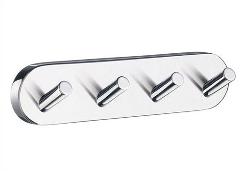 Orren Ellis Mcaleer Wall Mounted Quadruple Towel Hook Reviews Wayfair