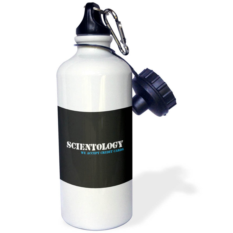 3drose Scientology We Accept Credit Cards 21 Oz Stainless Steel Water Bottle Wayfair