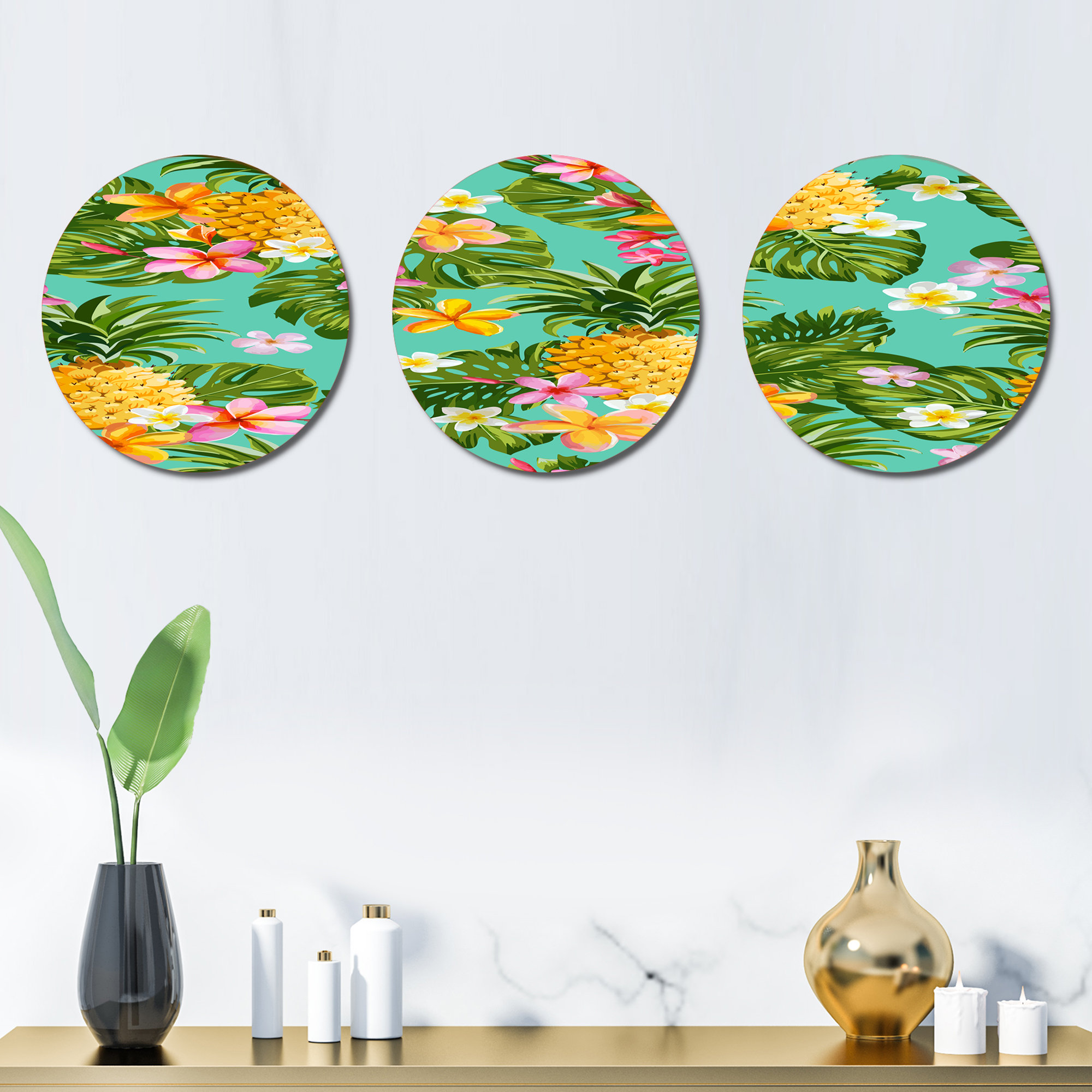 East Urban Home 3 Piece Modern Wall Decor Set Wayfair