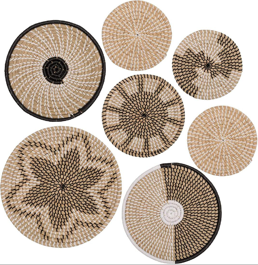 DASTINGO 7Piece Seagrass Wall Décor Set | Wayfair