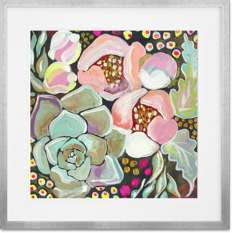 Wrought Studio Succulent Florals By Shelly Kennedy Picture