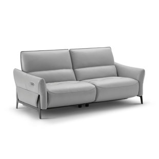 Go to store & view more images Orren Ellis Branchdale Leather Reclining Loveseat