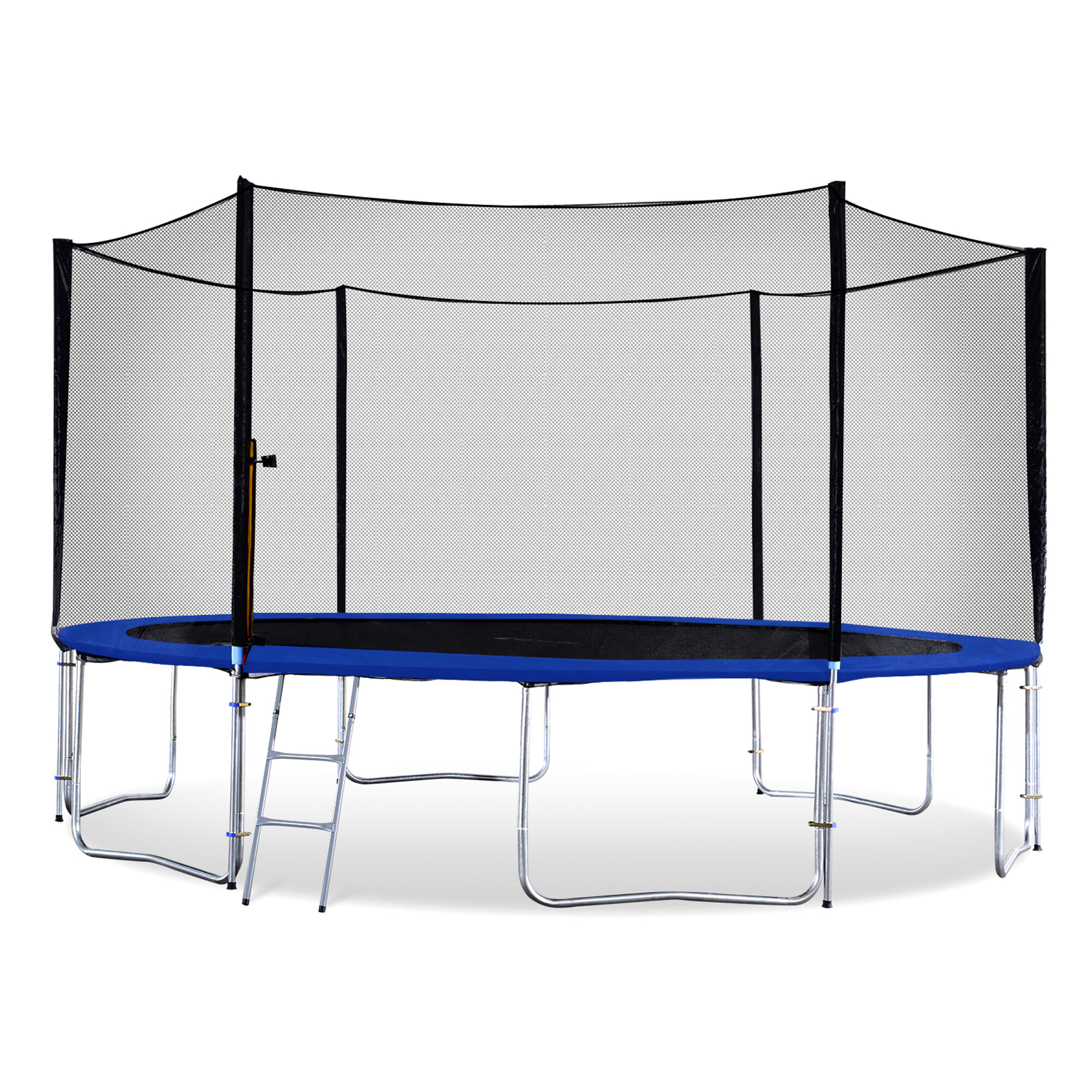 Newacme Llc 15 Round Trampoline With Safety Enclosure Reviews Wayfair