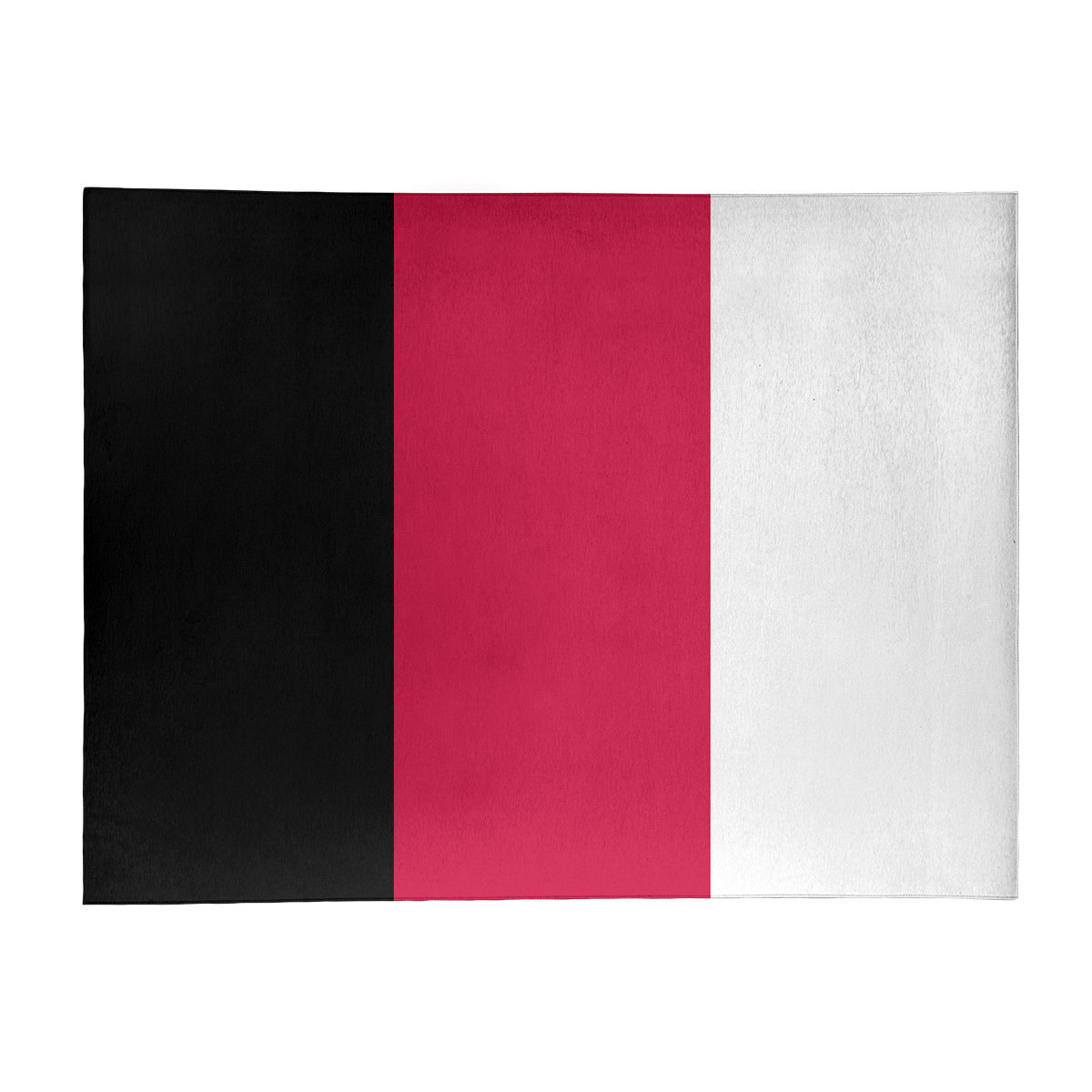 East Urban Home Striped Black Red Area Rug Wayfair