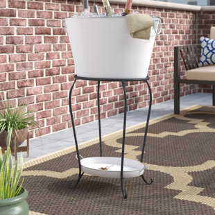 floor standing ice bucket