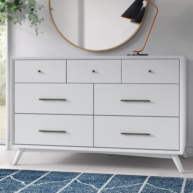 Allmodern Williams 7 Drawer Dresser Reviews Wayfair Allmodern Williams 7 Drawer Dresser