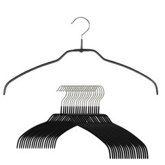 Studio 3B Slim Grip Non-Slip Padding Suit Shirt Pants Coat Vintage Hangers 16Set 