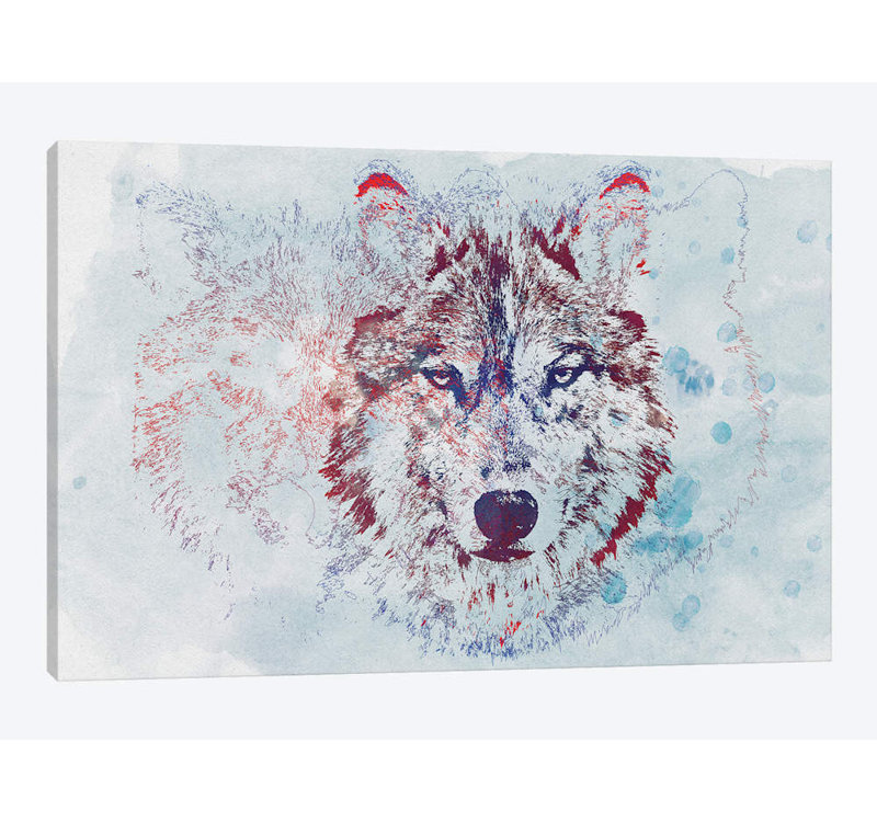 East Urban Home Watercolor Wildlife Ii Graphic Art Print On Canvas Wayfair
