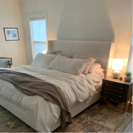 Milan Upholstered Panel Bed Reviews Joss Main