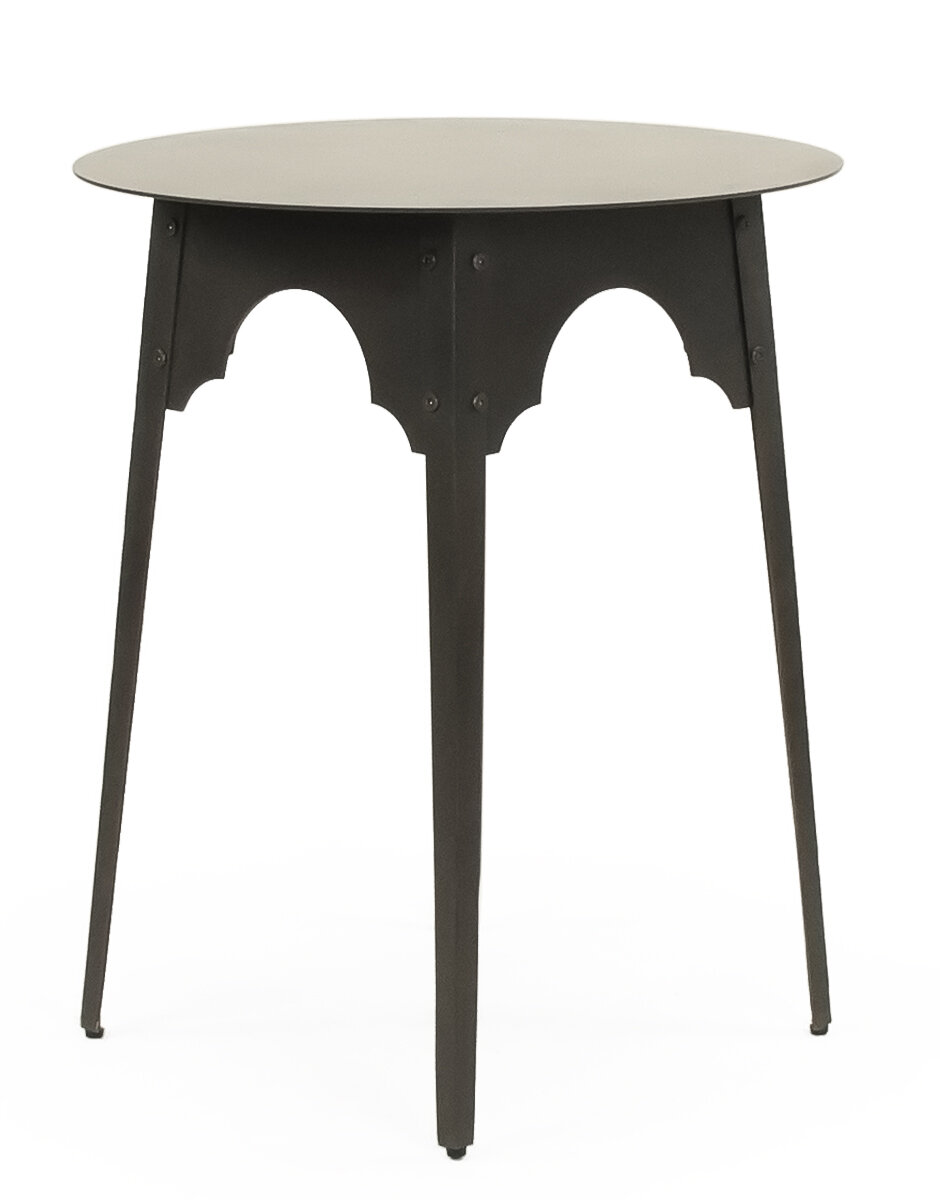 Bloomsbury Market Gaylon Metal Small End Table Wayfair