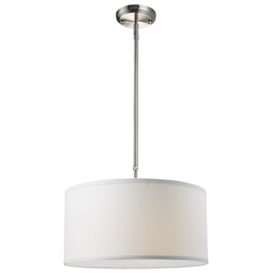 Boese 3-Light Drum Foyer Convertible Pendant