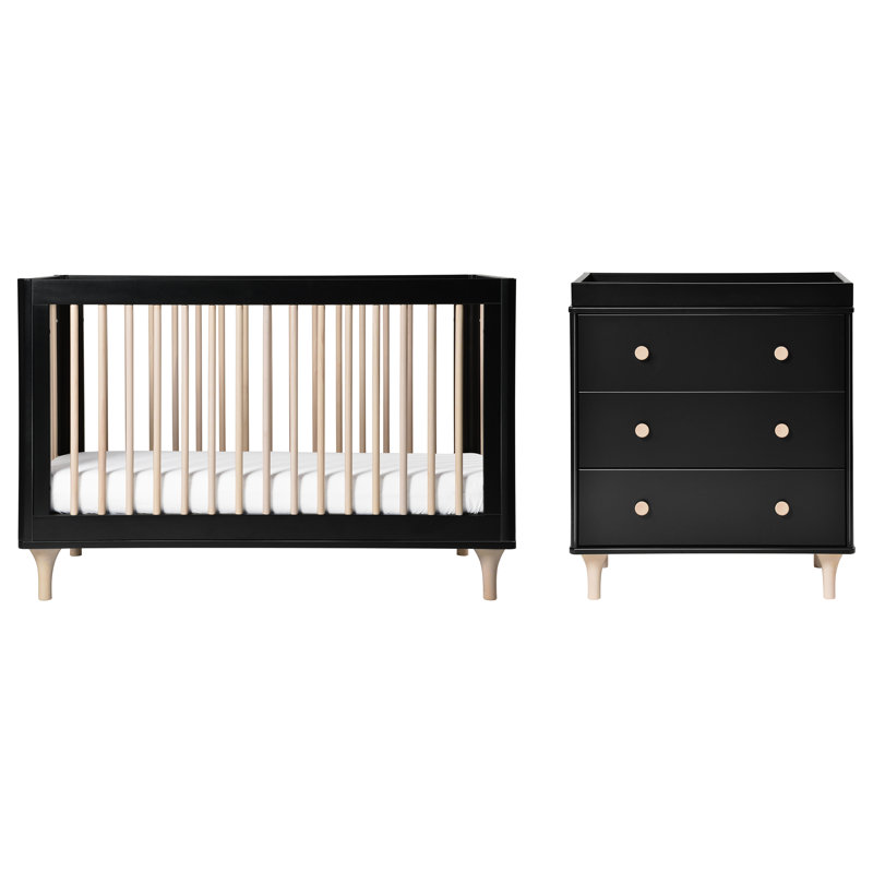 Lolly 3 In 1 Convertible 2 Piece Standard Crib Nursery Furniture Set Lolly 3 In 1 Convertible 2 Piece Standard Crib Nursery Furniture Set