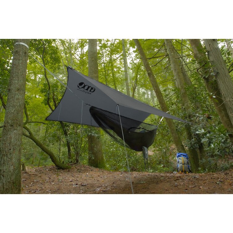 Details about   2 Person Camping Hammock Tent Mosquito Net+Waterproof Rainfly Tarp Shelter 