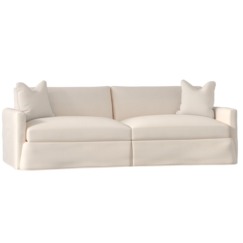 Klaussner Furniture Madison Xl Slipcovered Sofa Reviews Wayfair