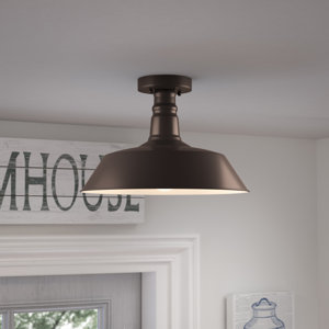 Bouvet 1-Light Semi Flush Mount