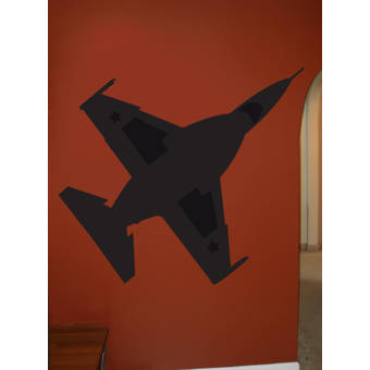 Wallhogs Haynes Silhouette Jet F16 Falcon Viii Cutout Wall Decal Wayfair