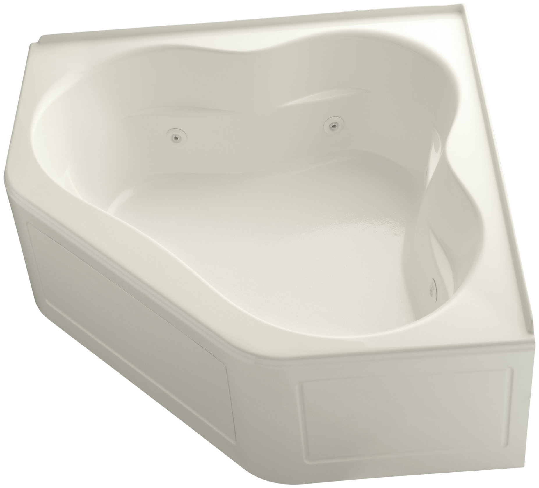 K 1160 La 0 Kohler Tercet 60 X 60 Corner Whirlpool Bathtub Wayfair