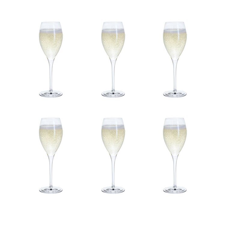 dartington prosecco party glasses