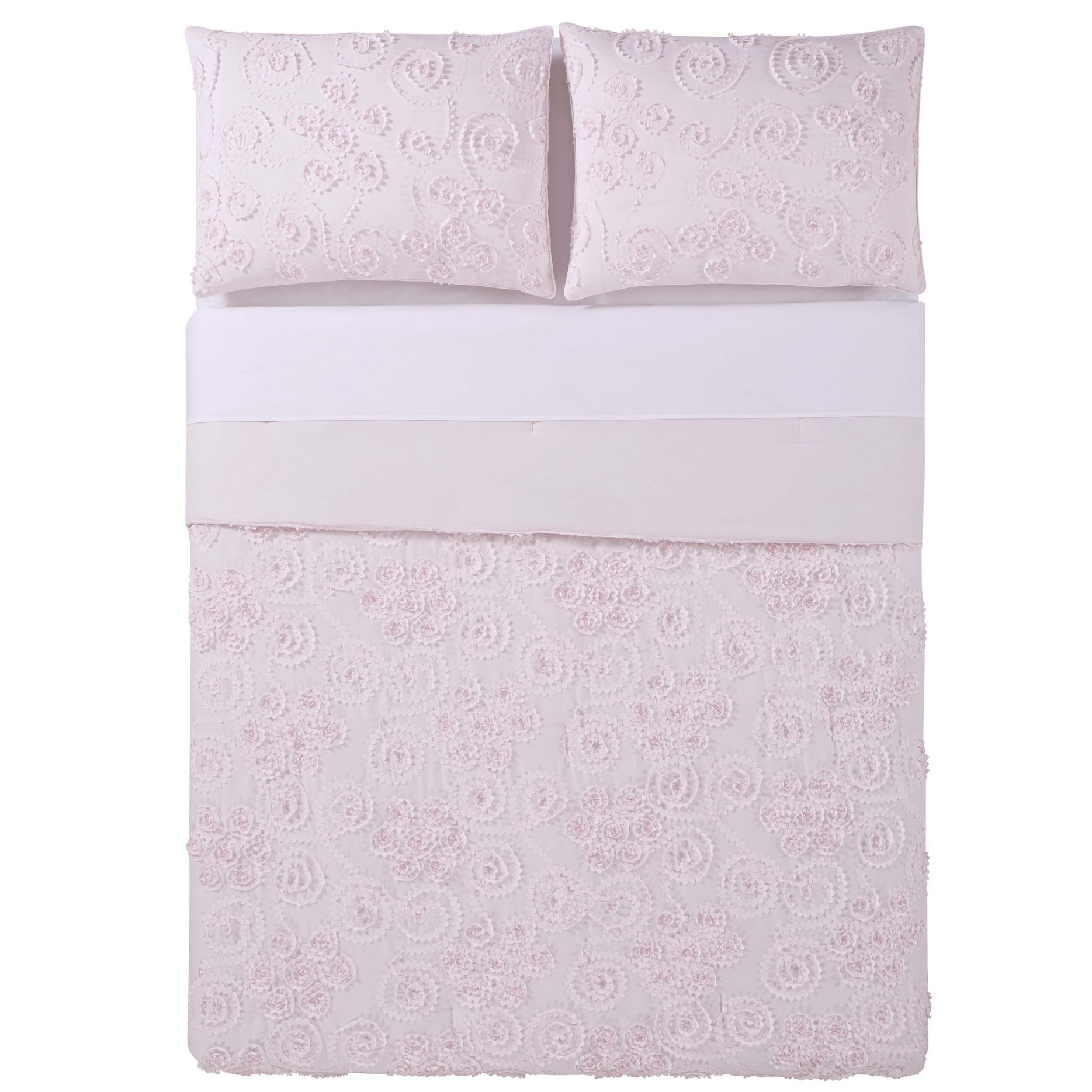 Christian Siriano Pretty Petals Comforter Set Reviews Wayfair