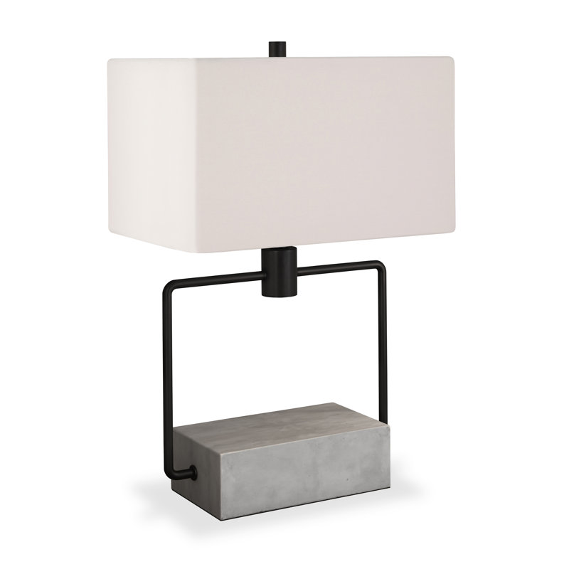 modern grey table lamp