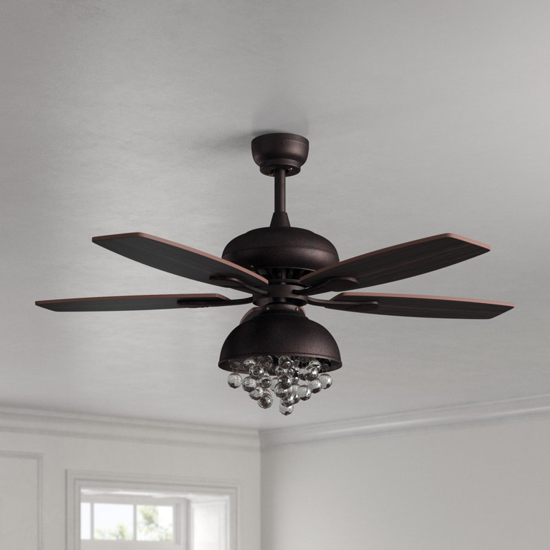 House Of Hampton 52 Davidson 5 Blade Ceiling Fan With Remote