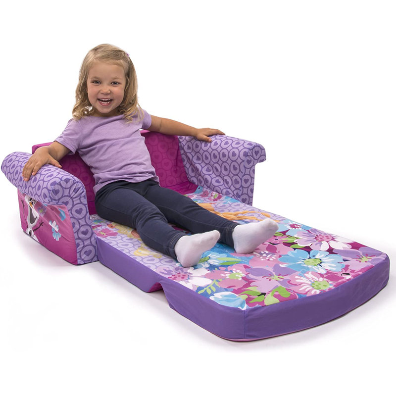 Marshmallow Furniture Disney Frozen 2 In 1 Flip Open Kids Foam