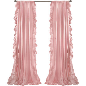 Eton Solid Room Darkening Rod Pocket Curtain Panels (Set of 2)