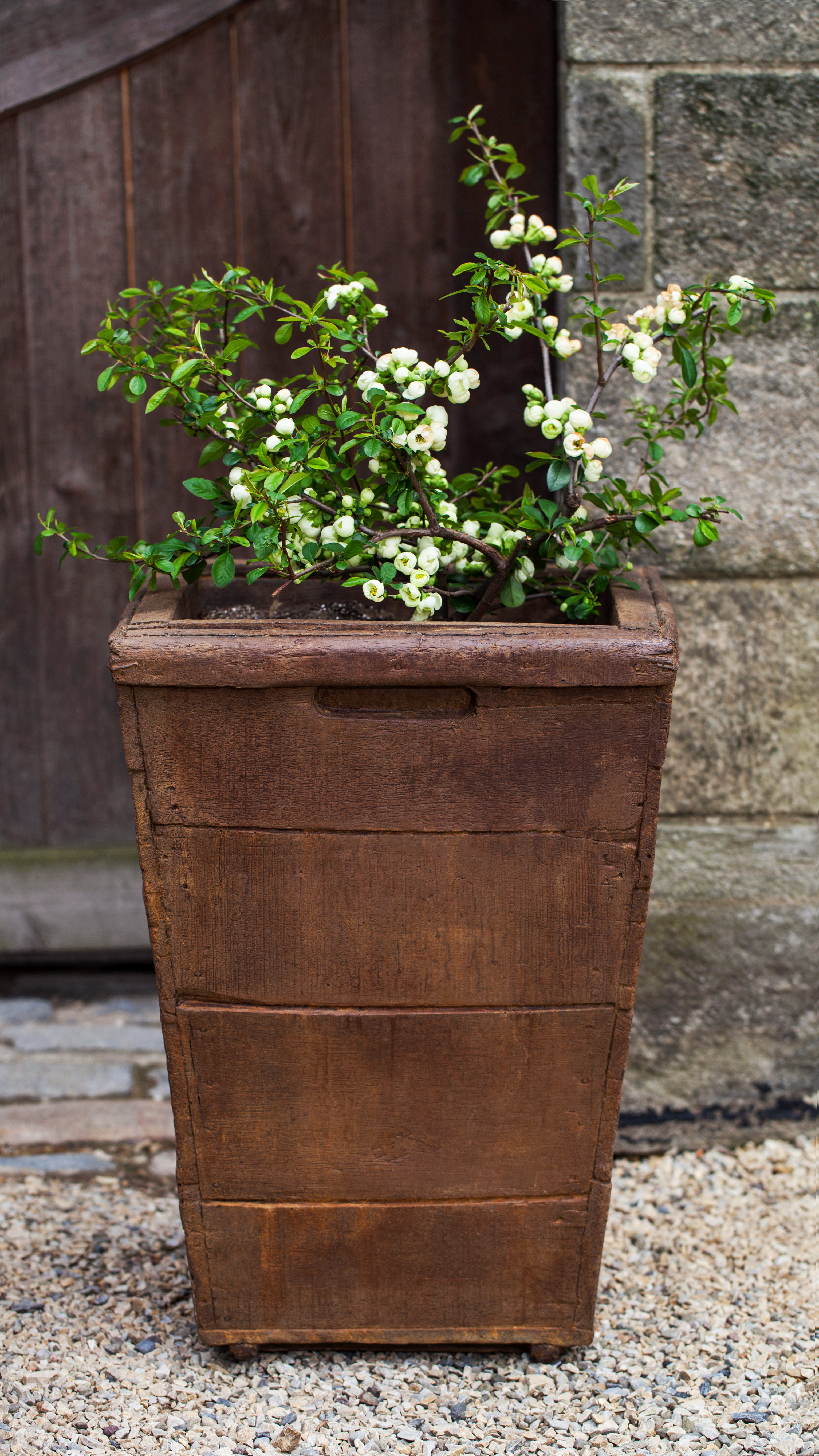 wayfair standing planter on Gracie Oaks Witwicki Cast Stone Planter Box Wayfair