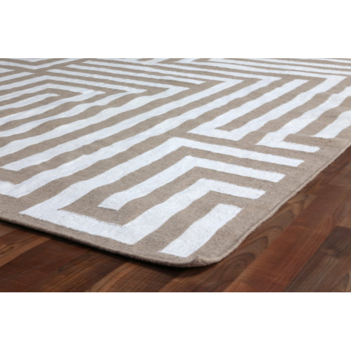 Exquisite Rugs Flat Woven Wool Beige Area Rug Wayfair Flat Woven Wool Beige Area Rug
