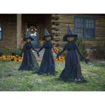 45cm Fancy Dress Halloween Witch Silhouette 