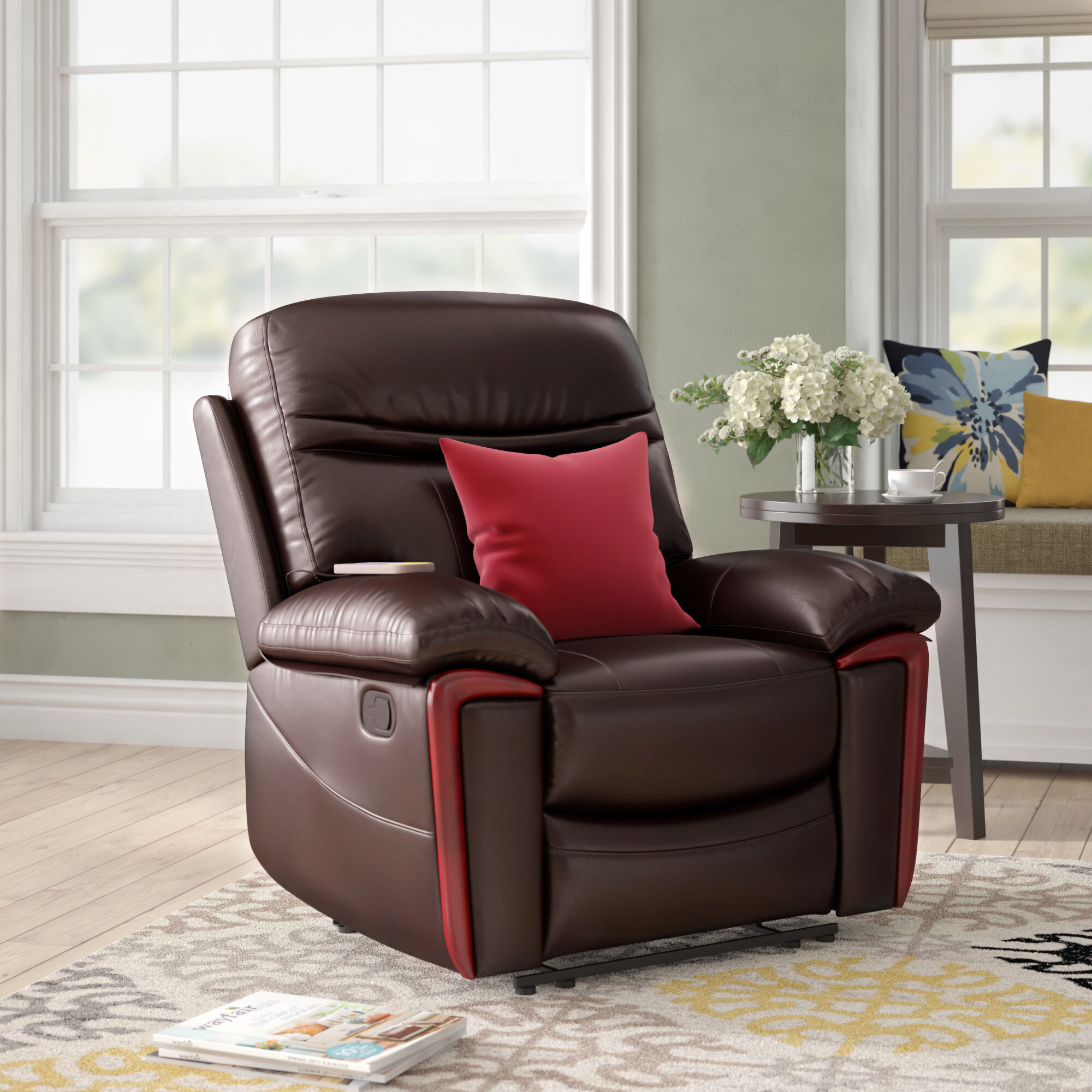 red barrel studio reclining massage chair