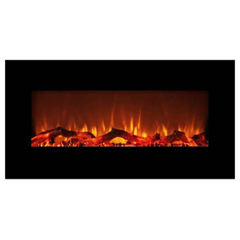 Latitude Run Troxell Wall Mounted Electric Fireplace Reviews Wayfair
