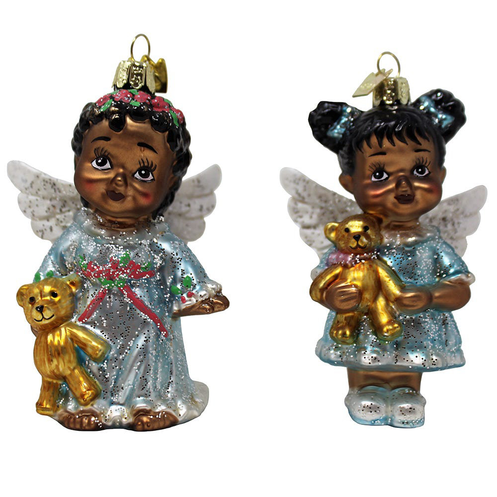 Kurt Adler African American Angel Hanging Figurine Ornament Wayfair
