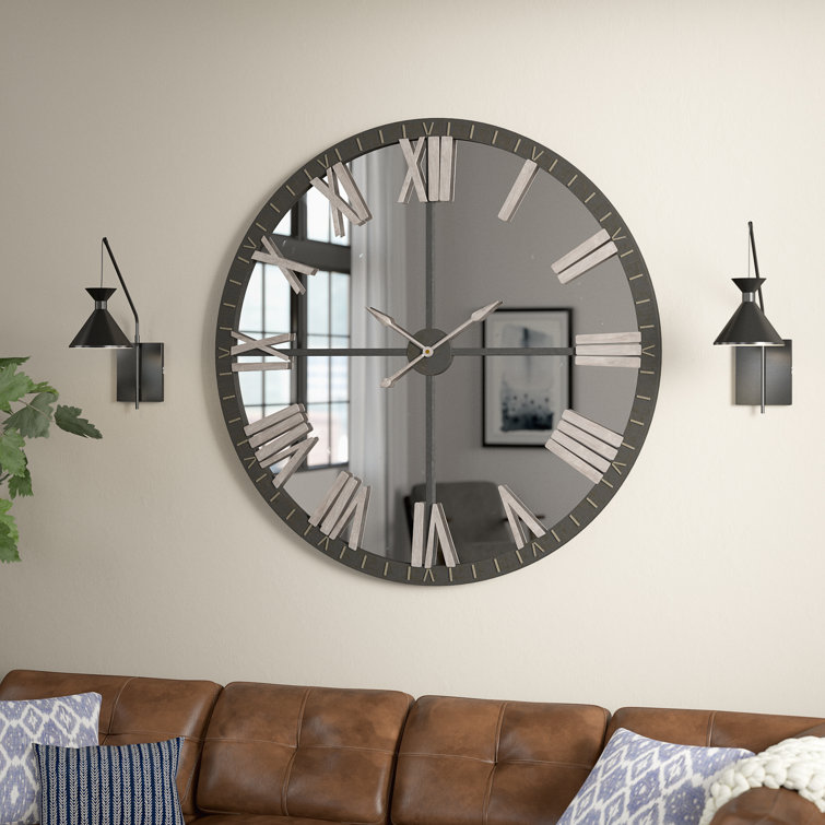 Trent Austin Design Oversized Bangor 60 Wall Clock Reviews Wayfair Trent Austin Design Oversized Bangor 60 Wall Clock Reviews Wayfair