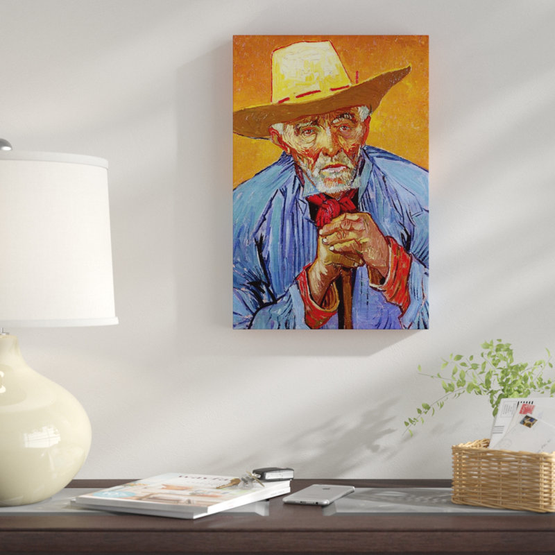 Vincent Van Gogh Portrait of Patience Escalier Vintage Print