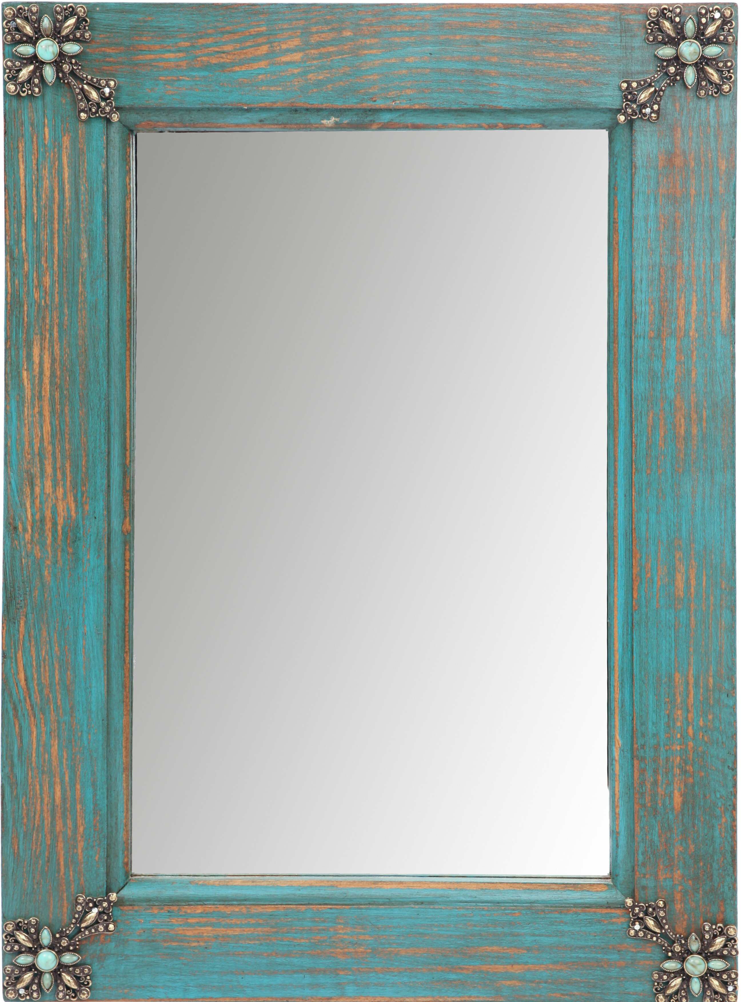 Ophelia & Co. Eichhorn Rectangle Wood Wall Mirror & Reviews | Wayfair