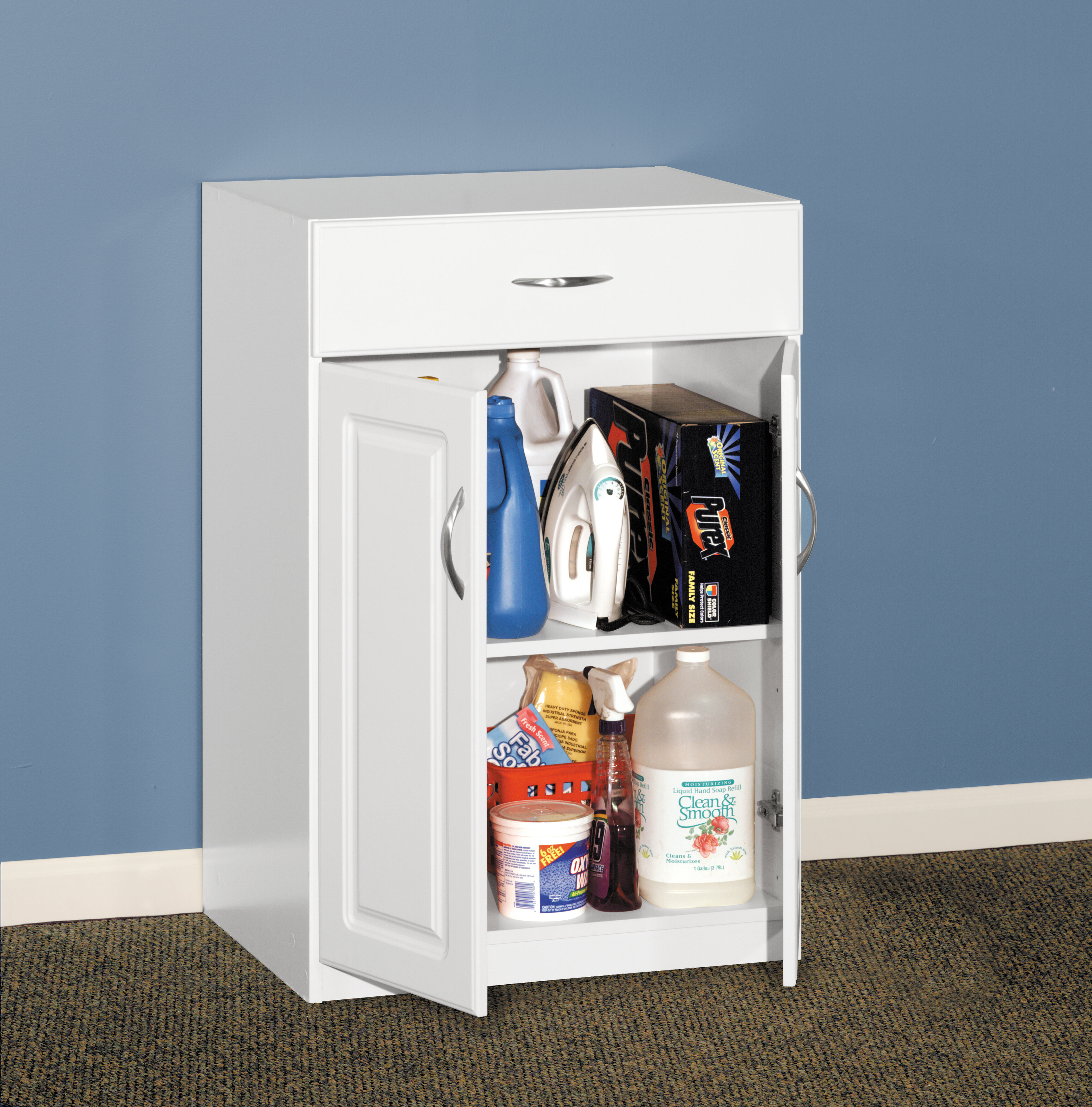 Closetmaid Dimensions 36 H X 24 W X 19 D 2 Door And Single Drawer Base Cabinet Reviews Wayfair