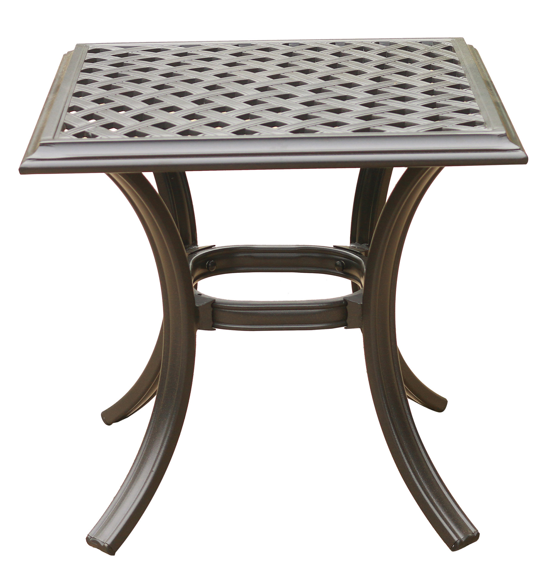 Darby Home Co Dalessio Standard Aluminum Side Table Reviews Wayfair