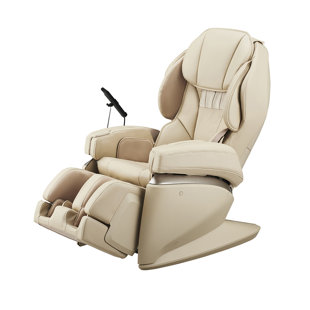 4D Ultra Premium Reclining Heated Full Body Massage Chair With Ottoman by Latitude Run Best