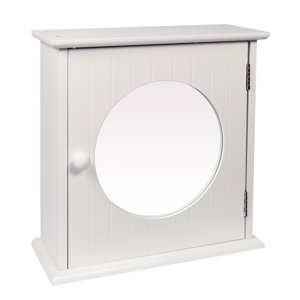 35 cm x 35 cm wandbefestigter Schrank Slimline v..