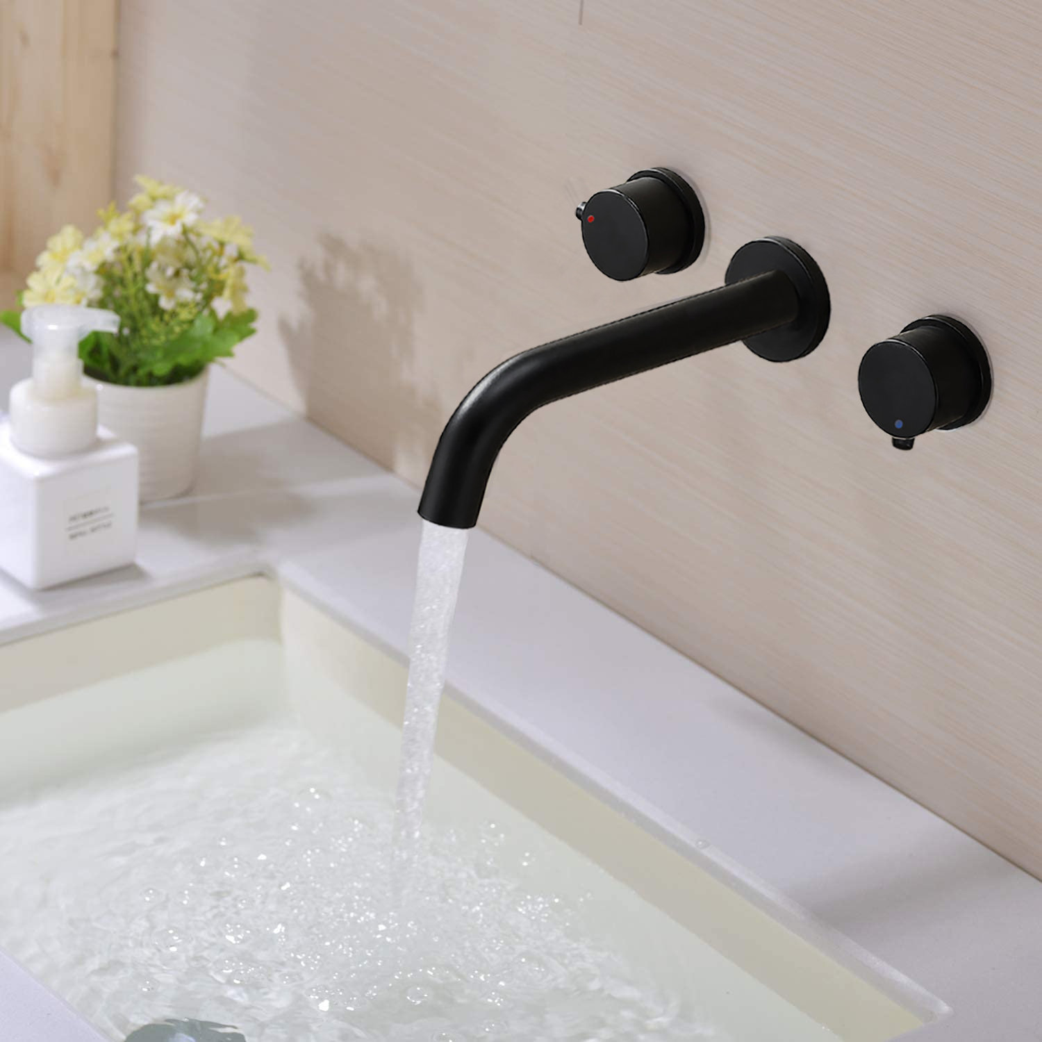 Karwors Wall Mounted Bathroom Faucet Wayfair