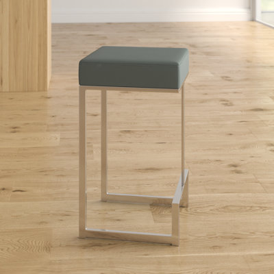 Ehrlich Upholstered Square Stool