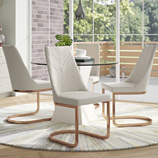 Rathjen Parsons Upholstered Dining Chair (Set of 4) by Brayden Studio