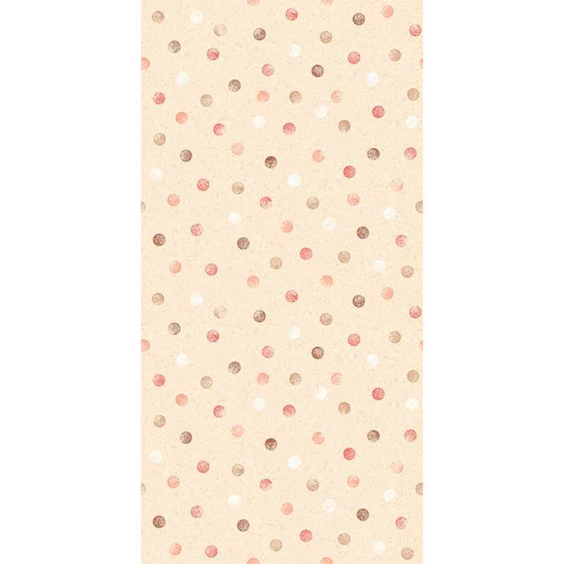 Isabelle Max Hanska Speckled Dots 48 L X 24 W Paintable Peel