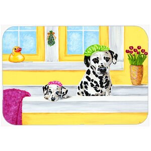 Bath Day Dalmatian Kitchen/Bath Mat