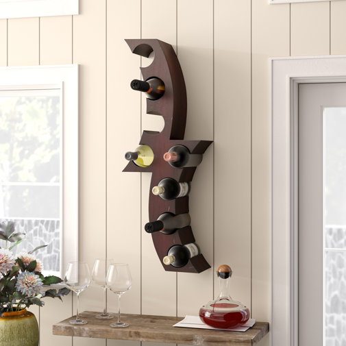 wine rack wall art