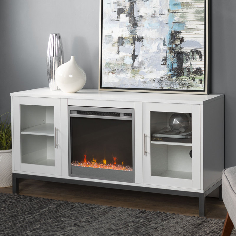 Fergerson Tv Stand For Tvs Up To 58 With Electric Fireplace