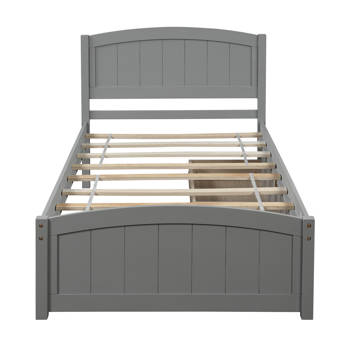 Winston Porter Sonntag Storage Platform Bed Wayfair